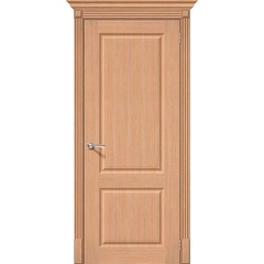 Купить Межкомнатная дверь шпон Статус-12 дуб глухая
