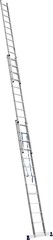 СИБИН 13 ступеней, со стабилизатором, алюминиевая, трехсекционная лестница (38833-13)