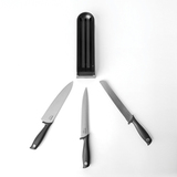 Набор ножей с подставкой для ящика 3 предмета Tasty+, артикул 123023, производитель - Brabantia, фото 3