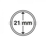 Круглые капсулы диаметром для монеты 21 mm, упаковка 10 шт.