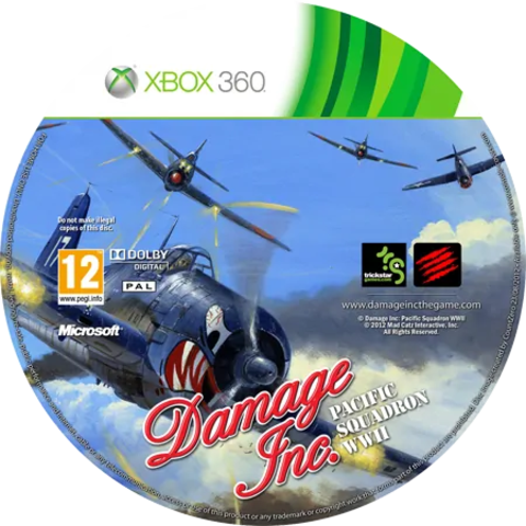 Damage Inc. Pacific Squadron WWII [Xbox 360]