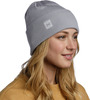 Картинка шапка вязаная Buff Hat Crossknit Solid Light Grey - 2