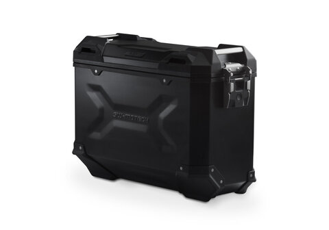 Алюминиевый кофр черный TRAX ADV M 37 л правый