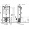 Инсталляция для унитаза Alcaplast Solomodul AM116/1120