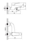 Смеситель для ванны LEMARK SHIFT LM4332C