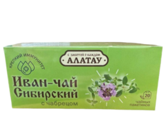 Иван-чай Сибирский с чабрецом, фильтр-пакеты 2г*20 шт