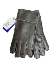 Перчатки. Мужские. Материал верха: Дубленка высокого качества. Подклад: Дубленка. В упаковке 10 шт, разные цвета.