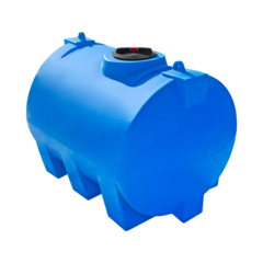 Ёмкость горизонтальная 2000л Политим 2000 л. горизонтальный (1880x1225x1270см;синий) - арт.560715