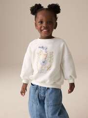 Толстовка для девочки Next E53-960, Молочный