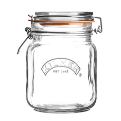 Банка Clip Top квадратная 1 л Kilner