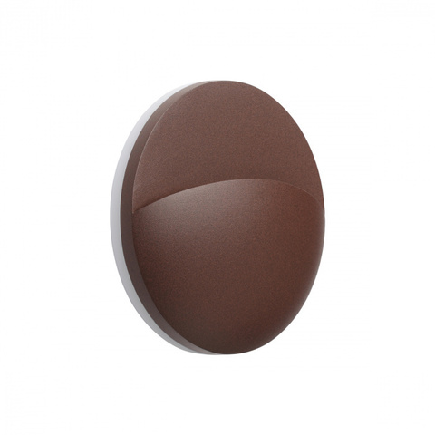 Уличный настенный светодиодный светильник Novotech 359534 STREET NT25 000 коричневый IP54 LED 10W 100-240V 3000К HALO