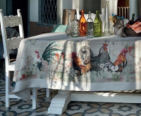 Скатерть 170x170 Tessitura Toscana Telerie Gauloise