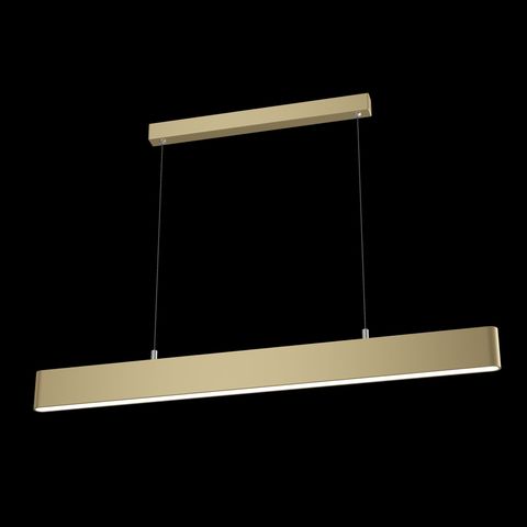 Подвесной светодиодный светильник Maytoni Step P010PL-L30G3K золото