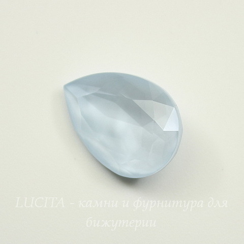 4320 Ювелирные стразы Сваровски Капля Crystal Powder Blue (18х13 мм)
