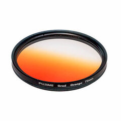 Светофильтр градиентный FUJIMI GRAD ORANGE FILTER 72mm (оранжевый)