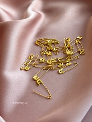Булавки английские золото