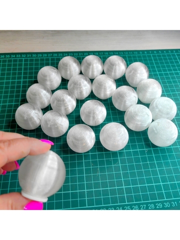 Плафоны без основания на резьбе D 4см. 20шт