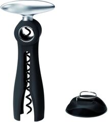 Штопор со срезателем фольги Salma, черный, Peugeot Vin