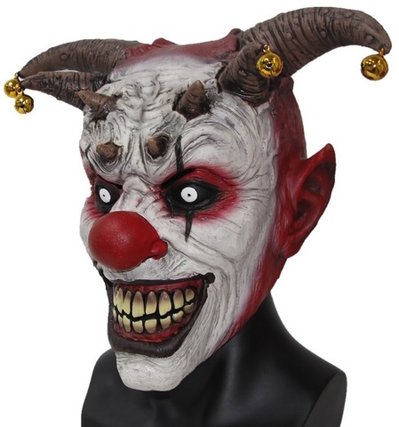 Хэллоуин маска Клоун злой