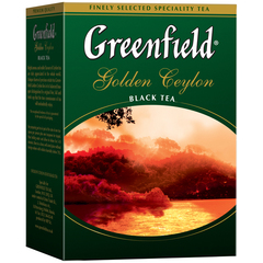 Çay \ Чай \ Black Tea Greenfield Golden Ceylon 100 q
