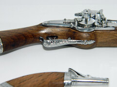 Miniature XVIII weellock pistol