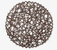 Салфетка 30см Доляна Снежинка серый фетр 100% 4408867