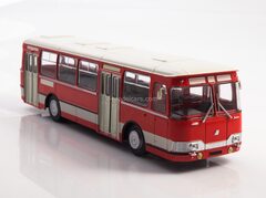 LiAZ-677E red-white Modimio Our Buses #36