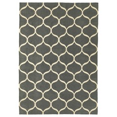 Безворсовый ковер IKEA STOCKHOLM 2017 (СТОКГОЛЬМ 2017), Серый, 170х240 см