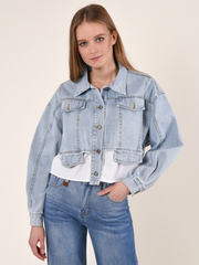 Куртка женская джинсовая