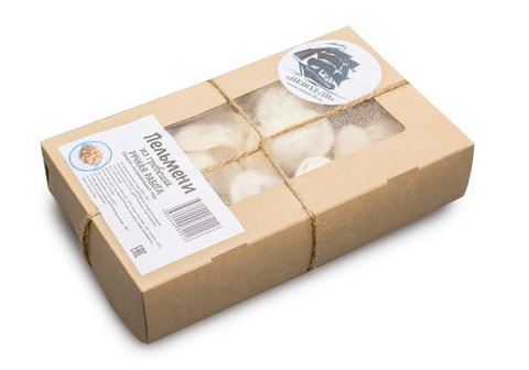 Пельмени из морского гребешка, 500г