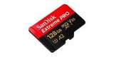 MicroSDXC 128GB SanDisk Class 10 UHS-I A2 C10 V30 U3 Extreme Pro (SD адаптер)