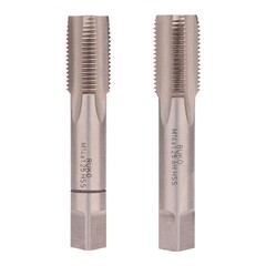 Метчик М14х1,25 (Комплект 2шт) DIN2181 HSS-G 6h 70мм a=9,0 Ruko 235140