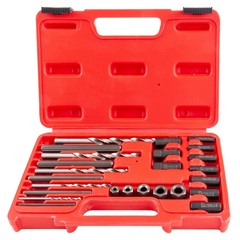 Thorvik SES25 Набор экстракторов поврежденного крепежа, 25 предметов 53202