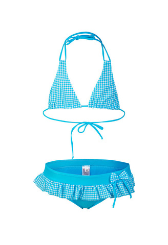 Купальник двухпредметный c оборкой