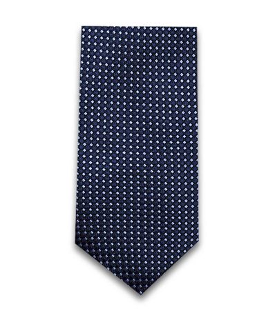 Синий галстук в горошек на кулиске TSAREVICH