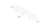 Fixsen НOTEL Планка 3 крючка FX-31005-3