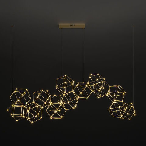 Подвесной светодиодный светильник Uma 90168/14 медь