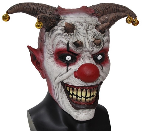 Хэллоуин маска Клоун злой