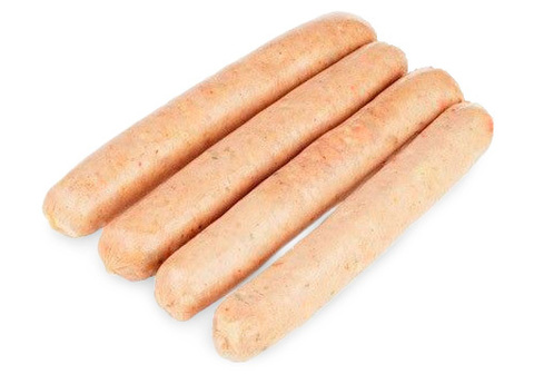 Колбаски из индейки замороженные~300г