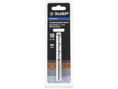 ЗУБР 10 х 100 мм, cверло центровочное твердосплавное, Профессионал (29520)
