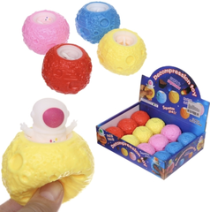 Антистресс Давилка Космонафт в планете, в уп 12шт. цена шт.