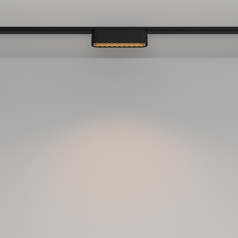 Трековый светильник Maytoni Basis grid TR084-1-6W3K-B
