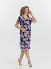 4728 Халат на пуговицах