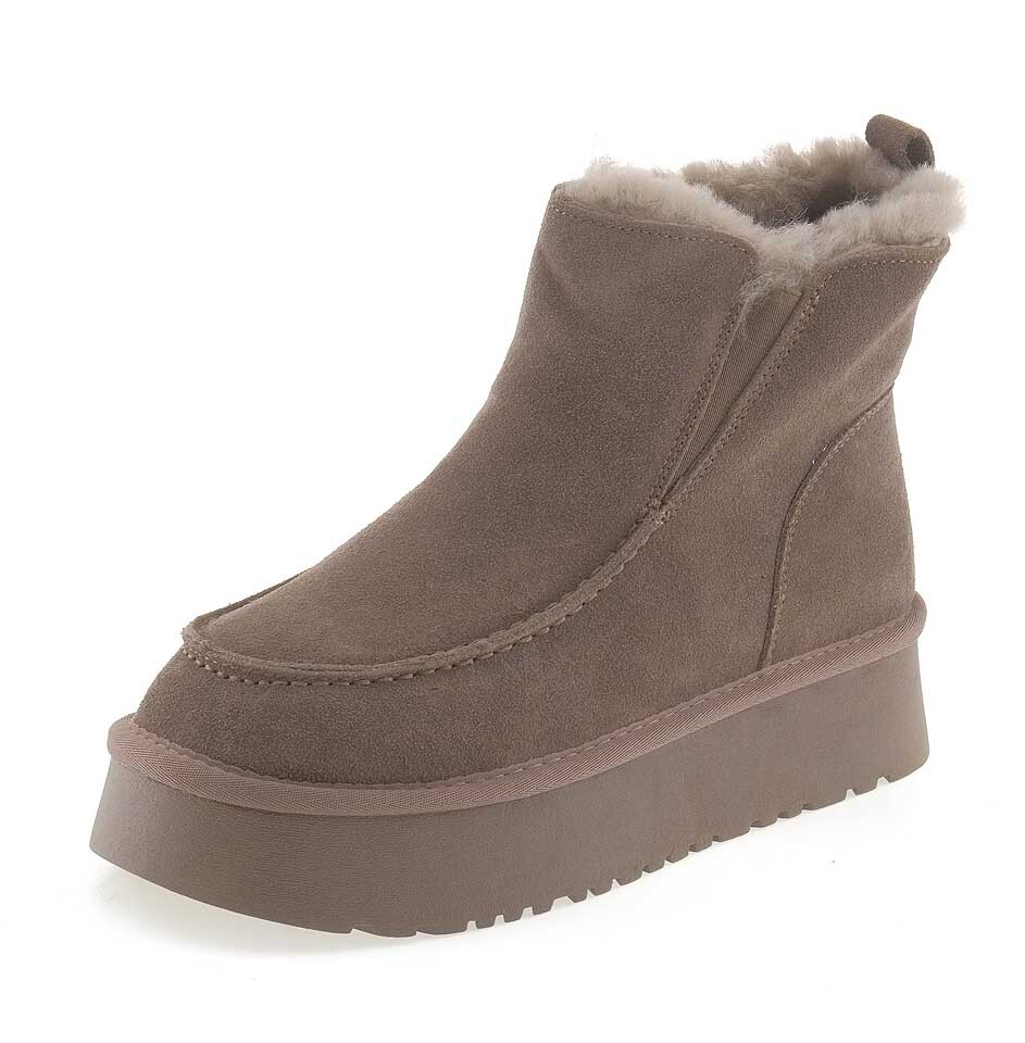 Угги женские DINO RICCI 229-21-04-06AW коричневые