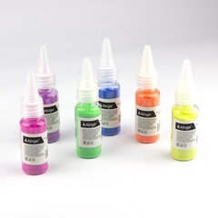 
          Блёстки для декора Alingar, 20 гр, 6 цветов х 2 шт, "Ассорти" (роз, фиол, зел, син, оранж, желт), 12 штук, пластик. баночка с дозатором, пластик. бокс