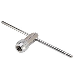 Вороток для метчиков с трещоткой M6-M20(4,9-12мм) 118мм (с уровнем) H-Tools 00612140