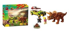 Конструктор Мир Юрского Периода - Поиски Трицератопса 306 дет.