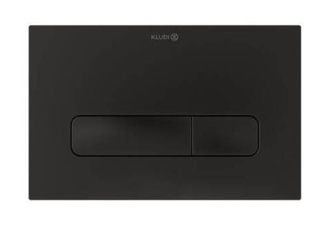 KLUDI UNIFIX 30PP0139 кнопка смыва, прямоугольная, подходит для KLUDI-UNIFIX, чёрный матовый