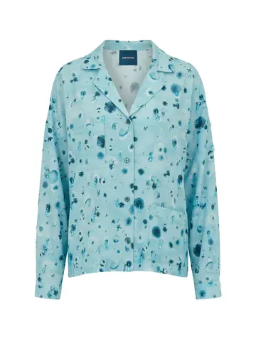 Рубашка пижамная DEW, голубой