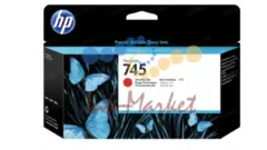Картридж HP 745 струйный хроматический красный для HP DesigJet Z2600 PS, Z5600PS 130 мл (F9K00A)